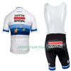 Fahrradbekleidung Radtrikot Kurzarm + Trägershorts 2018 Lotto-Soudal Europameister